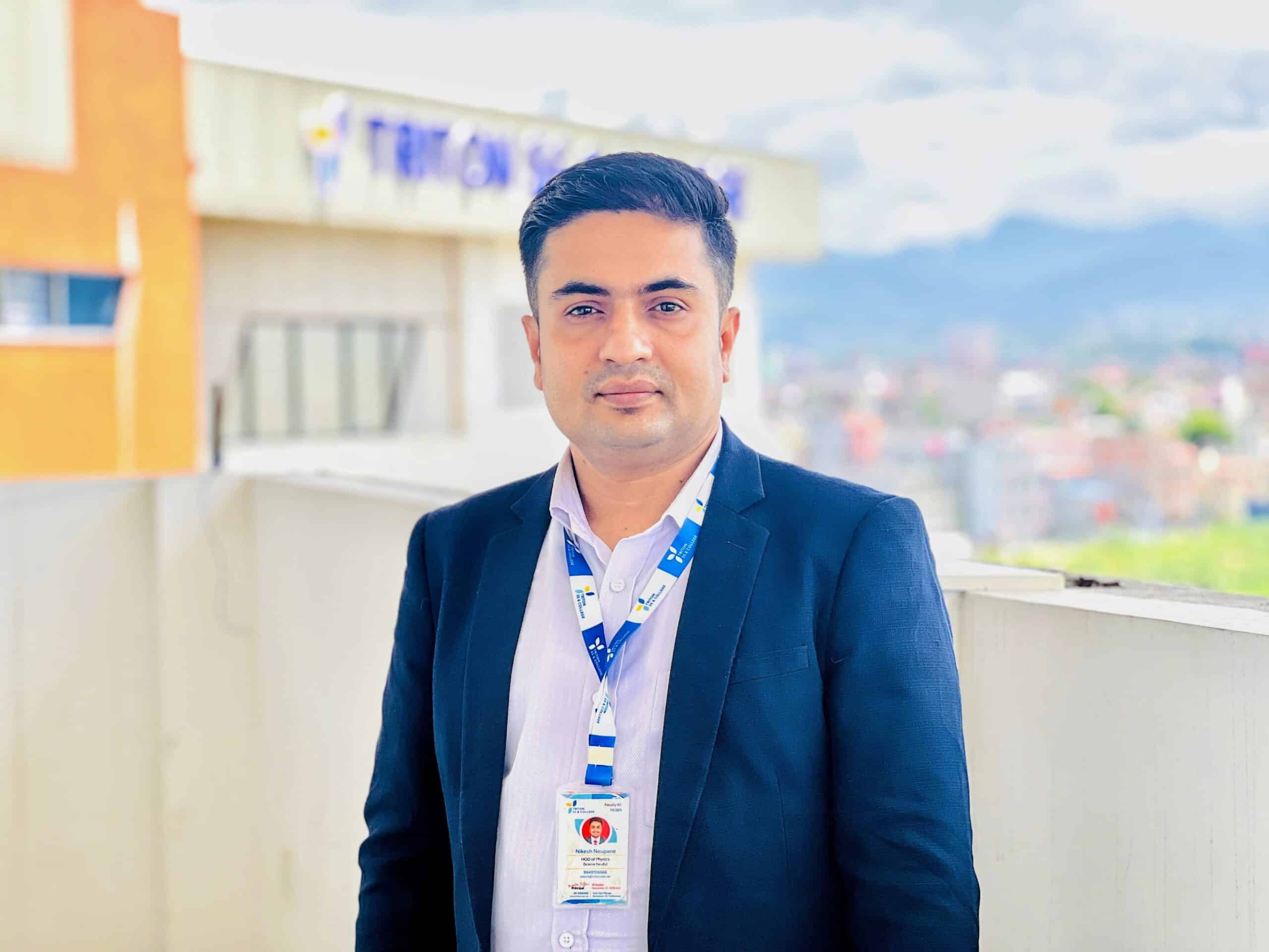 Nikesh Neupane — Founder of NN Education, Physics Teacher Nepal
